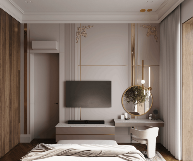 Фото из портфолио Дизайн-проект загородного дома La casa bellissima – фотографии дизайна интерьеров на INMYROOM