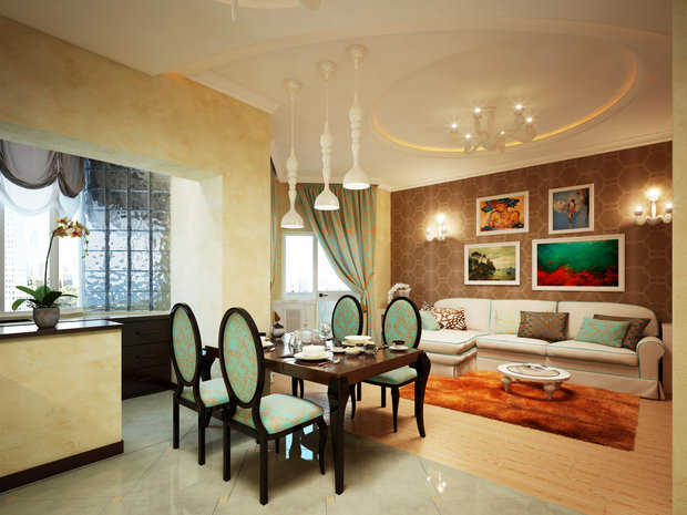 Фото из портфолио квартира с радиусным эркером – фотографии дизайна интерьеров на INMYROOM