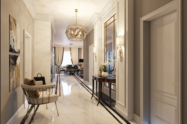 Фото из портфолио Проект 6 – фотографии дизайна интерьеров на INMYROOM