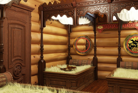  Сеновал. Народная русская банька