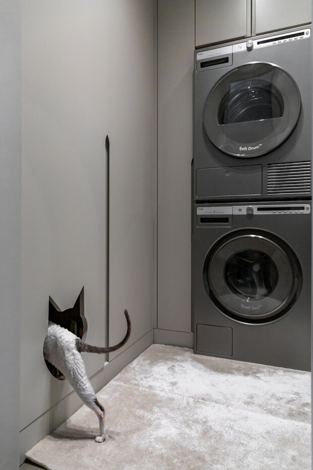 Фотография: Ванная в стиле Современный, Квартира, Проект дня, 2 комнаты, 40-60 метров, ЖК «Пятницкие кварталы» – фото на INMYROOM