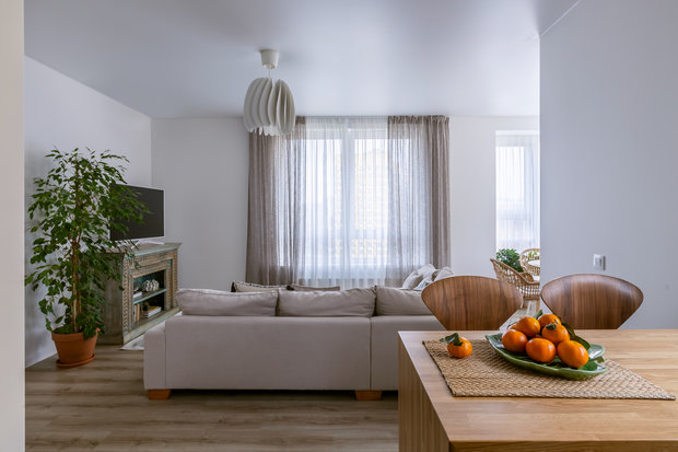 Фотография: Кухня и столовая в стиле Скандинавский, Эклектика, Проект недели, Санкт-Петербург, Эко, 3 комнаты, 60-90 метров, I am design studio – фото на INMYROOM