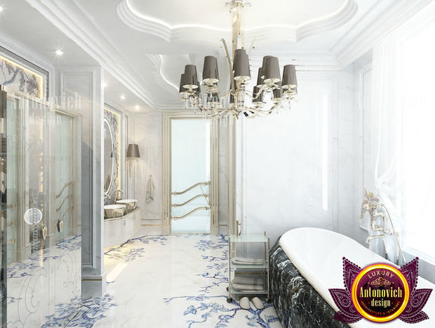 Фото из портфолио Incredible Master Bathroom with Marble Fit-Out – фотографии дизайна интерьеров на INMYROOM
