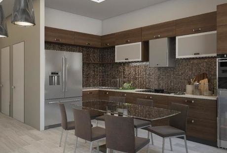 Кухня Record Cucine, модель STARS, столовая группа Calligaris. Диван фабрика Interface