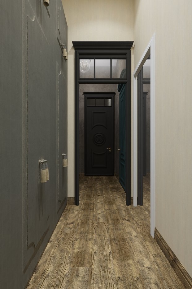 Фотография: Прихожая в стиле Прованс и Кантри, Эклектика, Квартира, Проект недели, Москва, Светлана Гаврилова, 3 комнаты, Более 90 метров – фото на INMYROOM