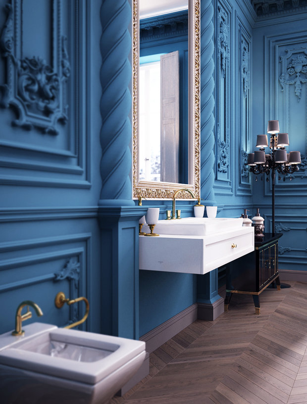 Фото из портфолио Чувственный барокко – фотографии дизайна интерьеров на INMYROOM