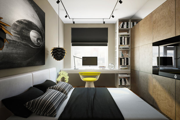 Фото из портфолио Дизайн квартиры ЖК Wellton Park – фотографии дизайна интерьеров на INMYROOM