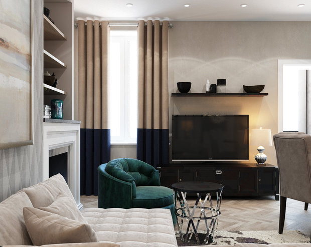 Фото из портфолио Классика – фотографии дизайна интерьеров на INMYROOM