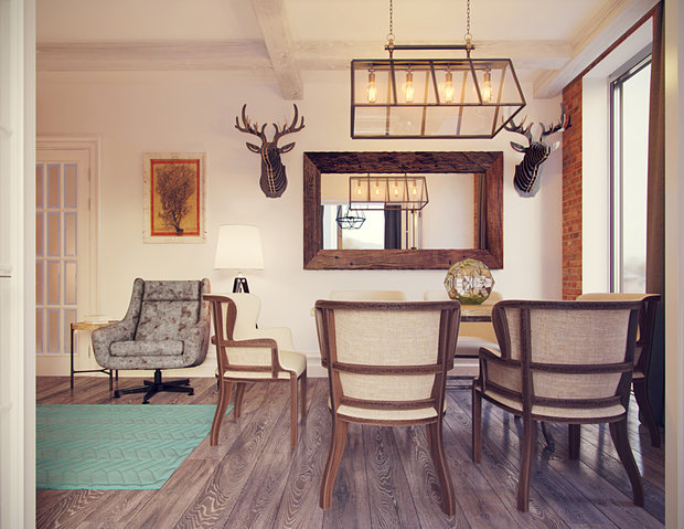 Фото из портфолио Летний дом – фотографии дизайна интерьеров на INMYROOM