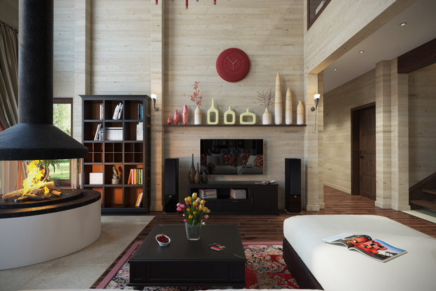 Фото из портфолио Роскошный уют – фотографии дизайна интерьеров на INMYROOM