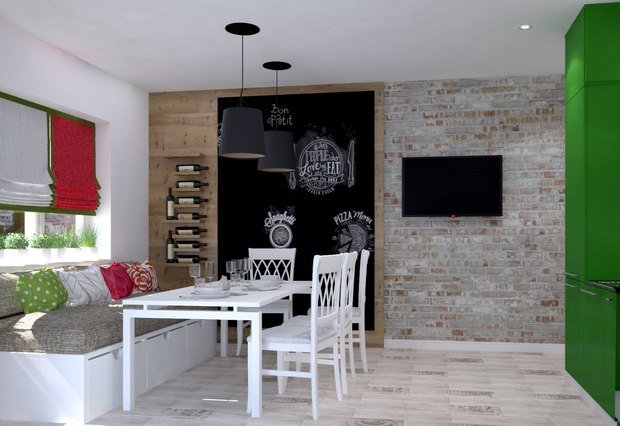 Фото из портфолио Пристанище путешественников – фотографии дизайна интерьеров на INMYROOM