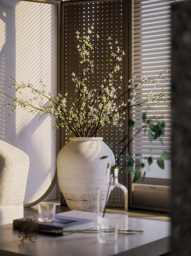 Фото из портфолио Успокаивающие нейтральные цвета и золотые акценты – фотографии дизайна интерьеров на INMYROOM