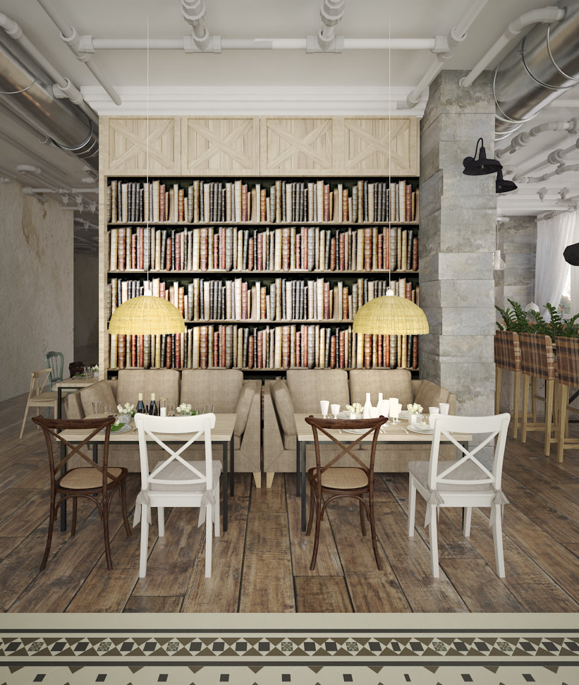 Фото из портфолио Ресторан актуального дизайна – фотографии дизайна интерьеров на INMYROOM Фото из портфолио Ресторан актуального дизайна – фотографии дизайна интерьеров на INMYROOM