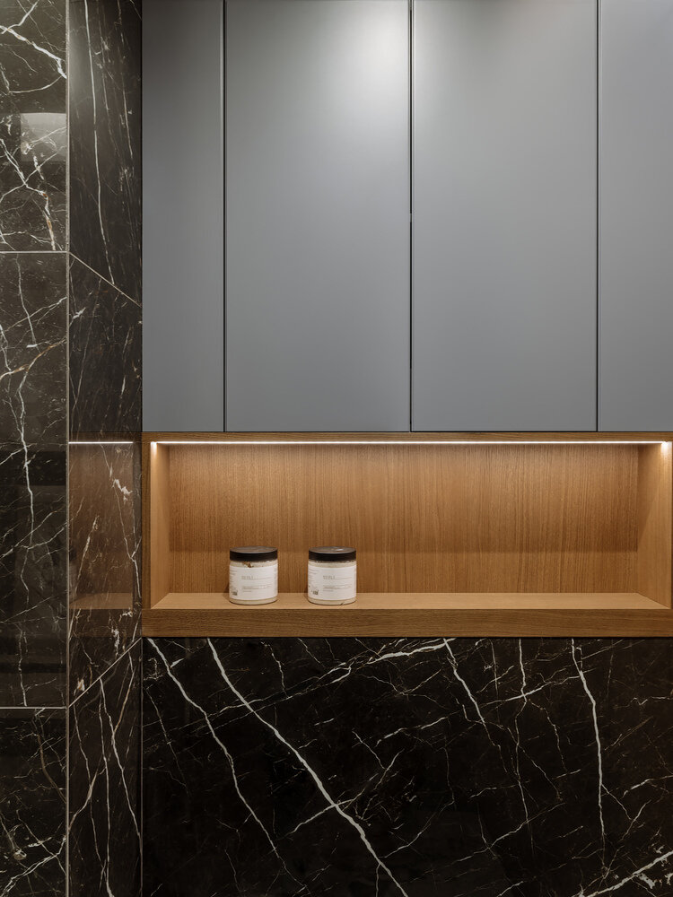 Фотография: Ванная в стиле Классический, Современный, Квартира, Проект недели, Москва, 2 комнаты, 40-60 метров, Андрей Некрасов – фото на INMYROOM Фотография: Ванная в стиле Классический, Современный, Квартира, Проект недели, Москва, 2 комнаты, 40-60 метров, Андрей Некрасов – фото на INMYROOM