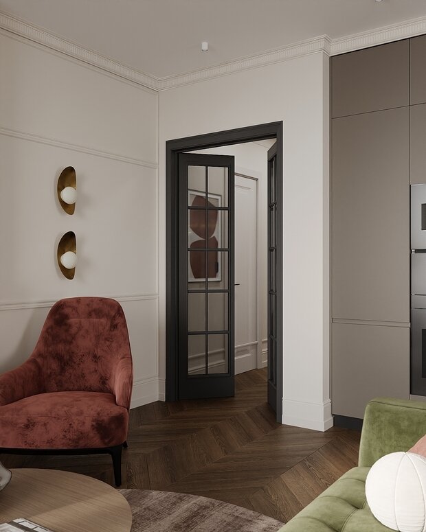 Фото из портфолио Квартира в ЖК "Михайловский"  – фотографии дизайна интерьеров на INMYROOM