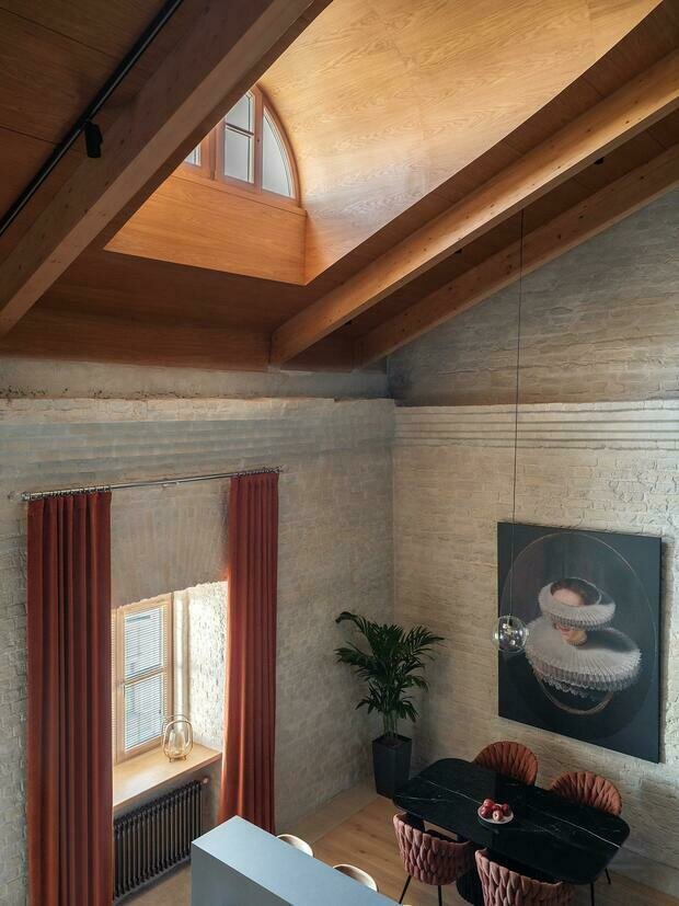 Фотография: Кухня и столовая в стиле Лофт, Современный, Эклектика, Квартира, Проект недели, Москва, Кирпичный дом, 2 комнаты, 60-90 метров, Евгения Ревина – фото на INMYROOM