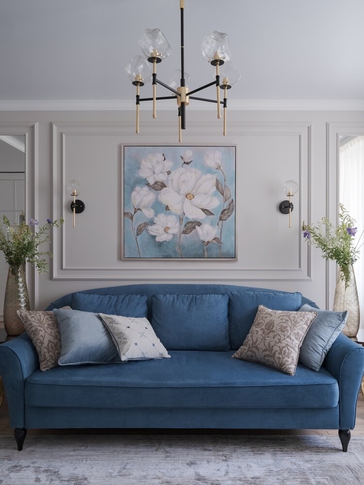 Фотография: Гостиная в стиле Современный, Квартира, Проект недели, Ростов-на-Дону, 2 комнаты, 40-60 метров, Мария Пивоварова – фото на INMYROOM Фотография: Гостиная в стиле Современный, Квартира, Проект недели, Ростов-на-Дону, 2 комнаты, 40-60 метров, Мария Пивоварова – фото на INMYROOM