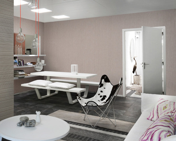Фото из портфолио SKOL | Роскошные обои OMEXCO – фотографии дизайна интерьеров на INMYROOM