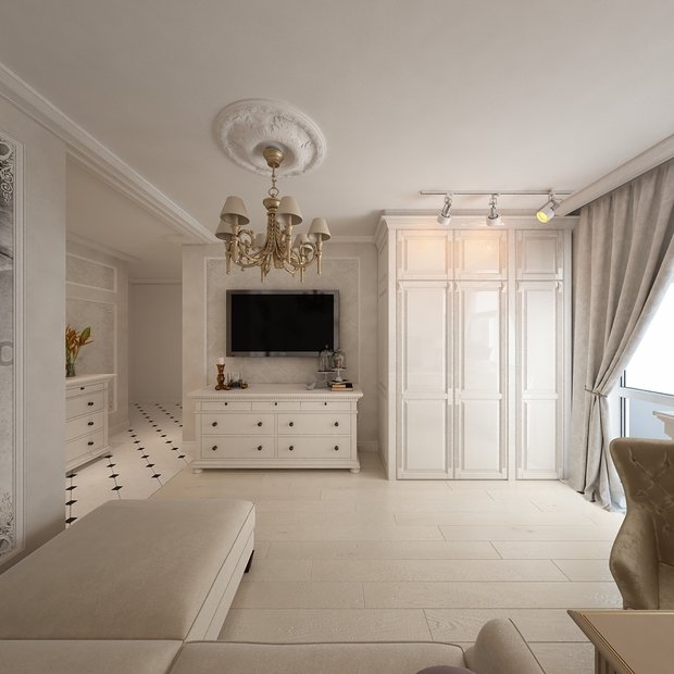 Фото из портфолио Потрясающая квартира – фотографии дизайна интерьеров на INMYROOM