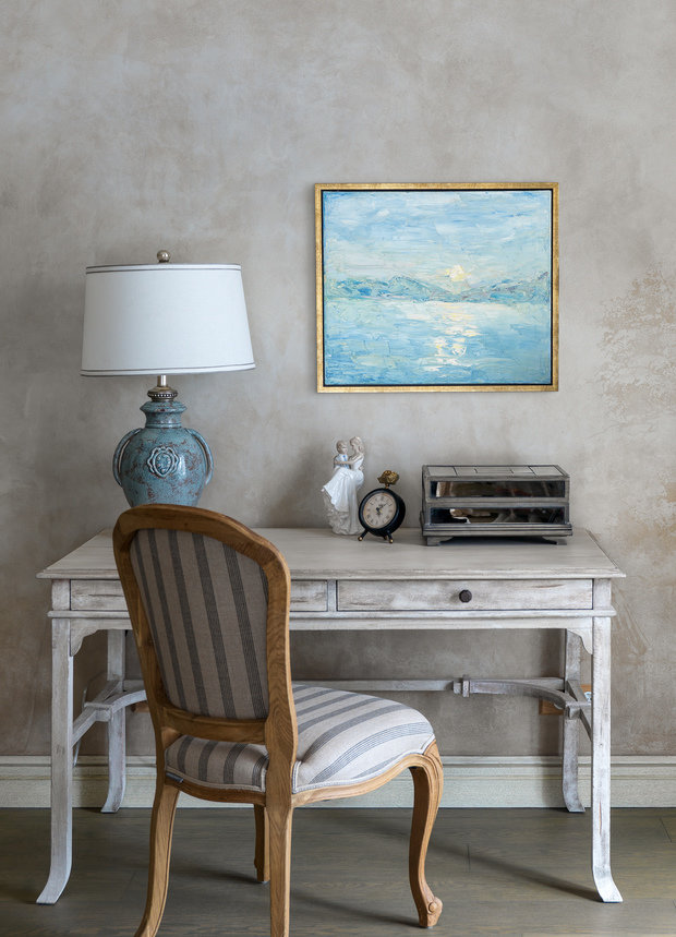 Фотография: Кабинет в стиле Прованс и Кантри, Лофт, Эклектика, Дом, Особняк, Московская область, 4 и больше, Более 90 метров, Дарья Мисюра, Эксклюзивные проекты – фото на INMYROOM