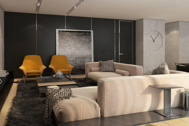 Фото из портфолио Tel Aviv apartment – фотографии дизайна интерьеров на INMYROOM