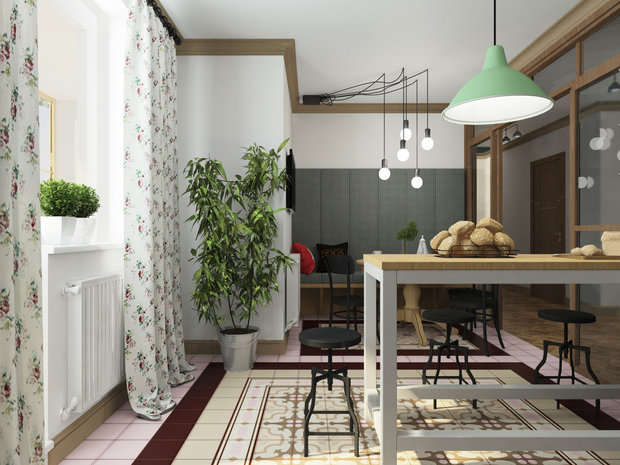 Фотография: Кухня и столовая в стиле Лофт, Эклектика, Квартира, Дома и квартиры, IKEA, Проект недели – фото на INMYROOM