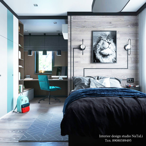 Фото из портфолио Детская комната для мальчика – фотографии дизайна интерьеров на INMYROOM