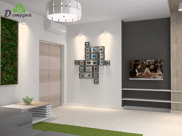 Фото из портфолио Живой интерьер – фотографии дизайна интерьеров на INMYROOM
