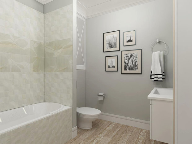 Фото из портфолио Квартира в г.Москва – фотографии дизайна интерьеров на INMYROOM
