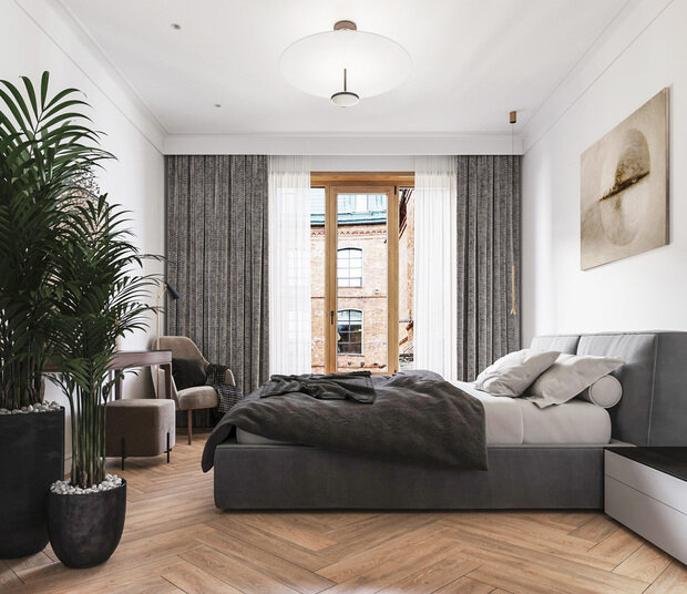 Фото из портфолио Апартаменты – фотографии дизайна интерьеров на INMYROOM