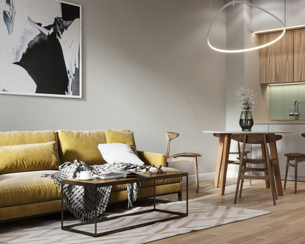 Фото из портфолио 3. Young couple. – фотографии дизайна интерьеров на INMYROOM