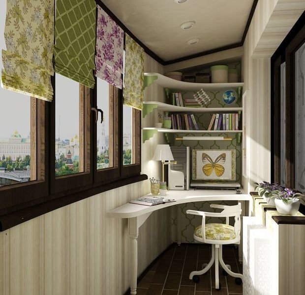 Фотография: Балкон в стиле Прованс и Кантри, Квартира, Планировки, Перепланировка, Переделка – фото на INMYROOM