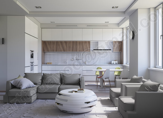 Фото из портфолио kitchen in Kiev – фотографии дизайна интерьеров на INMYROOM