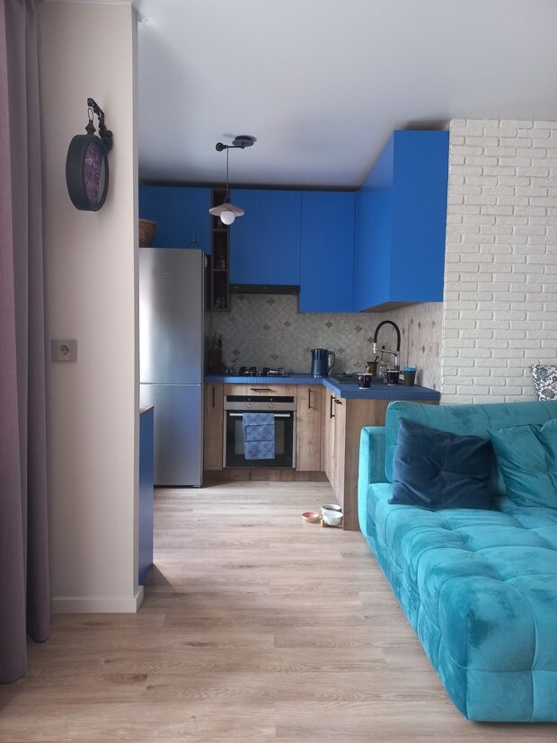 Фото из портфолио Фили 40 кв.м.-реализация – фотографии дизайна интерьеров на INMYROOM