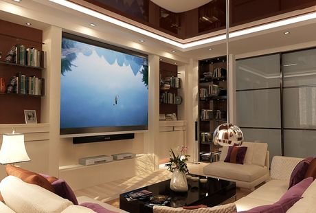 Гостиная-столовая в современном стиле