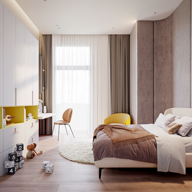 Фото из портфолио дизайн-проект таунхауса в ЖК Apartville – фотографии дизайна интерьеров на INMYROOM