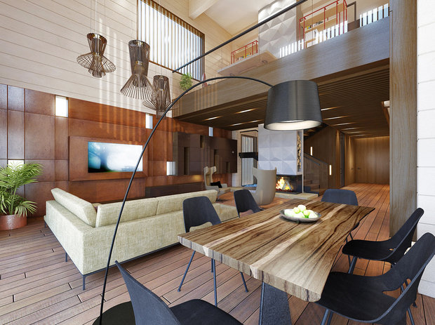 Фото из портфолио Интерьер дома в Репино (Санкт-Петербург) – фотографии дизайна интерьеров на INMYROOM