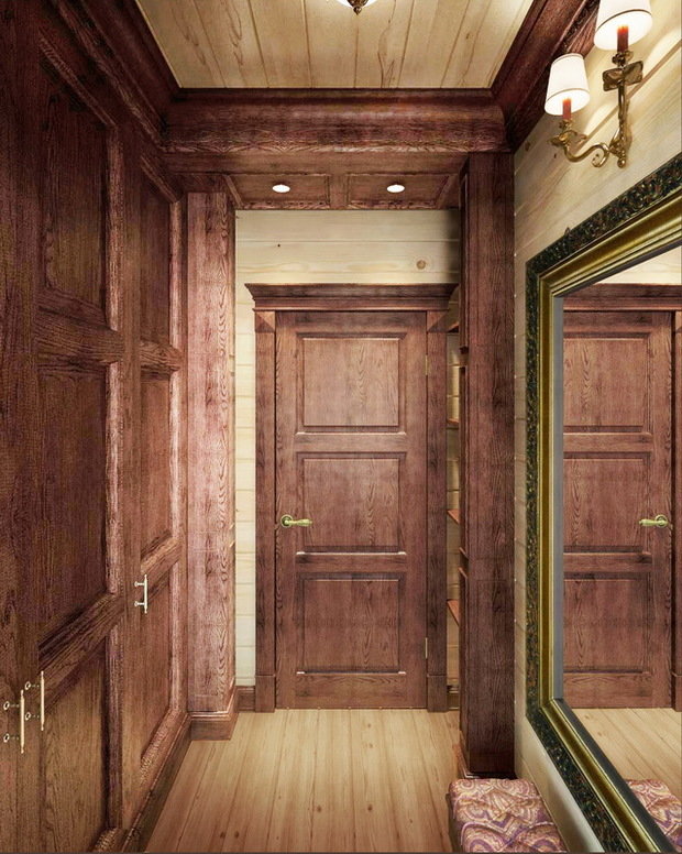 Фото из портфолио Деревянный дом с изразцами – фотографии дизайна интерьеров на INMYROOM