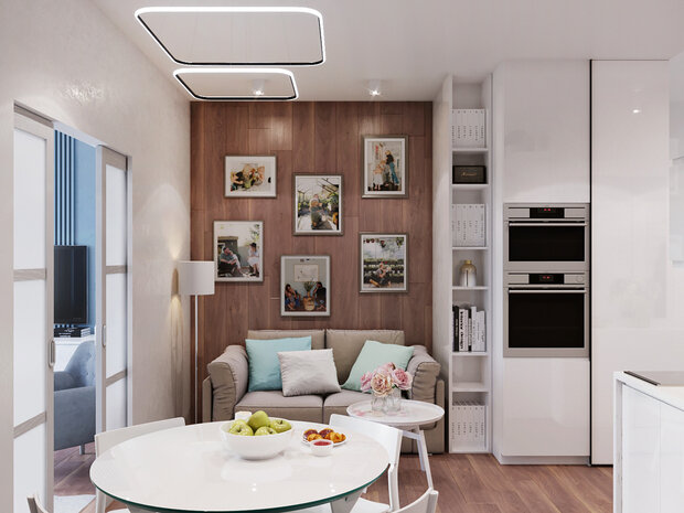 Фото из портфолио  студия в жк _молодежный_ – фотографии дизайна интерьеров на INMYROOM