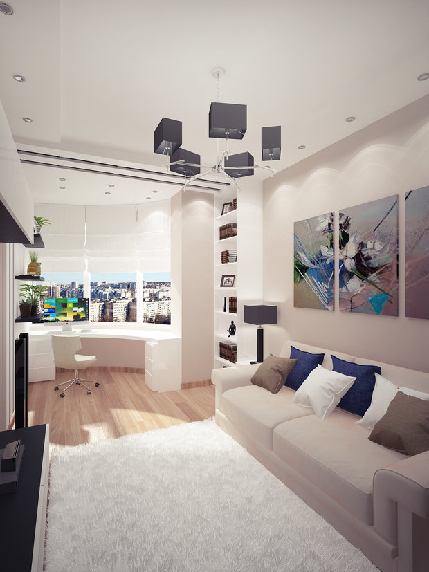 Фото из портфолио Гостевая комната – фотографии дизайна интерьеров на INMYROOM