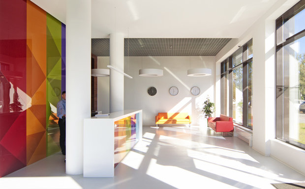 Фотография: Офис в стиле Хай-тек, Современный, Офисное пространство, Дома и квартиры, Проект недели – фото на INMYROOM