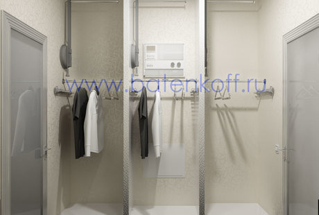 Дизайн проект постирочной кладовки от Батенькофф