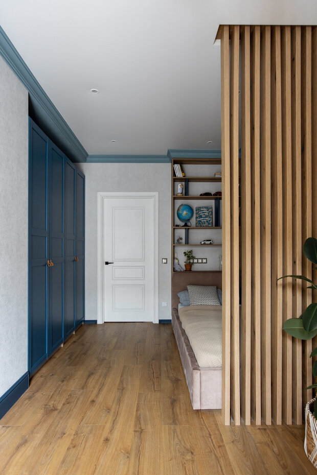 Фотография: Детская в стиле Современный, Классический, Квартира, Проект дня, Кирпичный дом, 4 и больше, Более 90 метров, Ярославль, Валерия Долгих – фото на INMYROOM