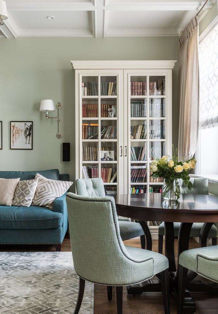 Фотография: Гостиная в стиле Классический, Современный, Квартира, Проект недели, Москва, Сталинка, 3 комнаты, Более 90 метров, Татьяна Красикова – фото на INMYROOM Фотография: Гостиная в стиле Классический, Современный, Квартира, Проект недели, Москва, Сталинка, 3 комнаты, Более 90 метров, Татьяна Красикова – фото на INMYROOM