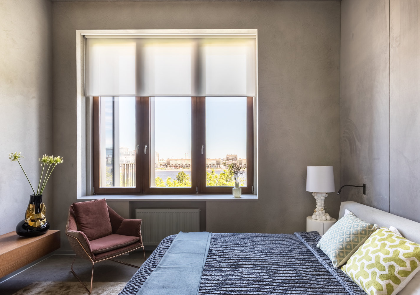 Фотография: Спальня в стиле Лофт, Квартира, Проект недели, Санкт-Петербург, Монолитный дом, ЖК «Смольный парк», 3 комнаты, Более 90 метров, MK-Interio – фото на INMYROOM Фотография: Спальня в стиле Лофт, Квартира, Проект недели, Санкт-Петербург, Монолитный дом, ЖК «Смольный парк», 3 комнаты, Более 90 метров, MK-Interio – фото на INMYROOM