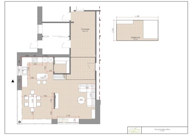 Фото из портфолио Свободный и уютный интерьер гостиной – фотографии дизайна интерьеров на INMYROOM