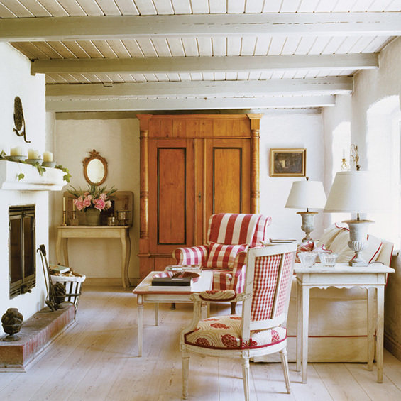 Фотография: Гостиная в стиле Прованс и Кантри, Классический, Скандинавский, Современный – фото на INMYROOM