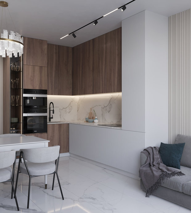 Фото из портфолио ЖК Spires – фотографии дизайна интерьеров на INMYROOM