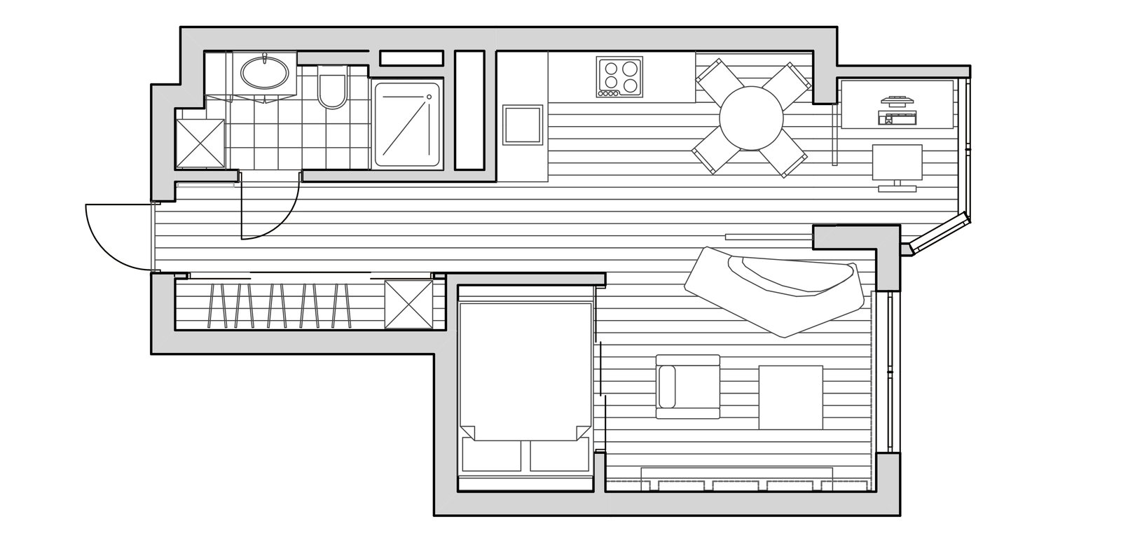 Фотография: Прочее в стиле , Квартира, BoConcept, Дома и квартиры, IKEA, Москва, Dulux – фото на INMYROOM Фотография: Прочее в стиле , Квартира, BoConcept, Дома и квартиры, IKEA, Москва, Dulux – фото на INMYROOM