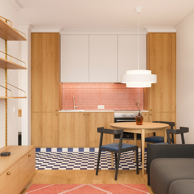 Фото из портфолио ЖК Кварталы 2119 – фотографии дизайна интерьеров на INMYROOM